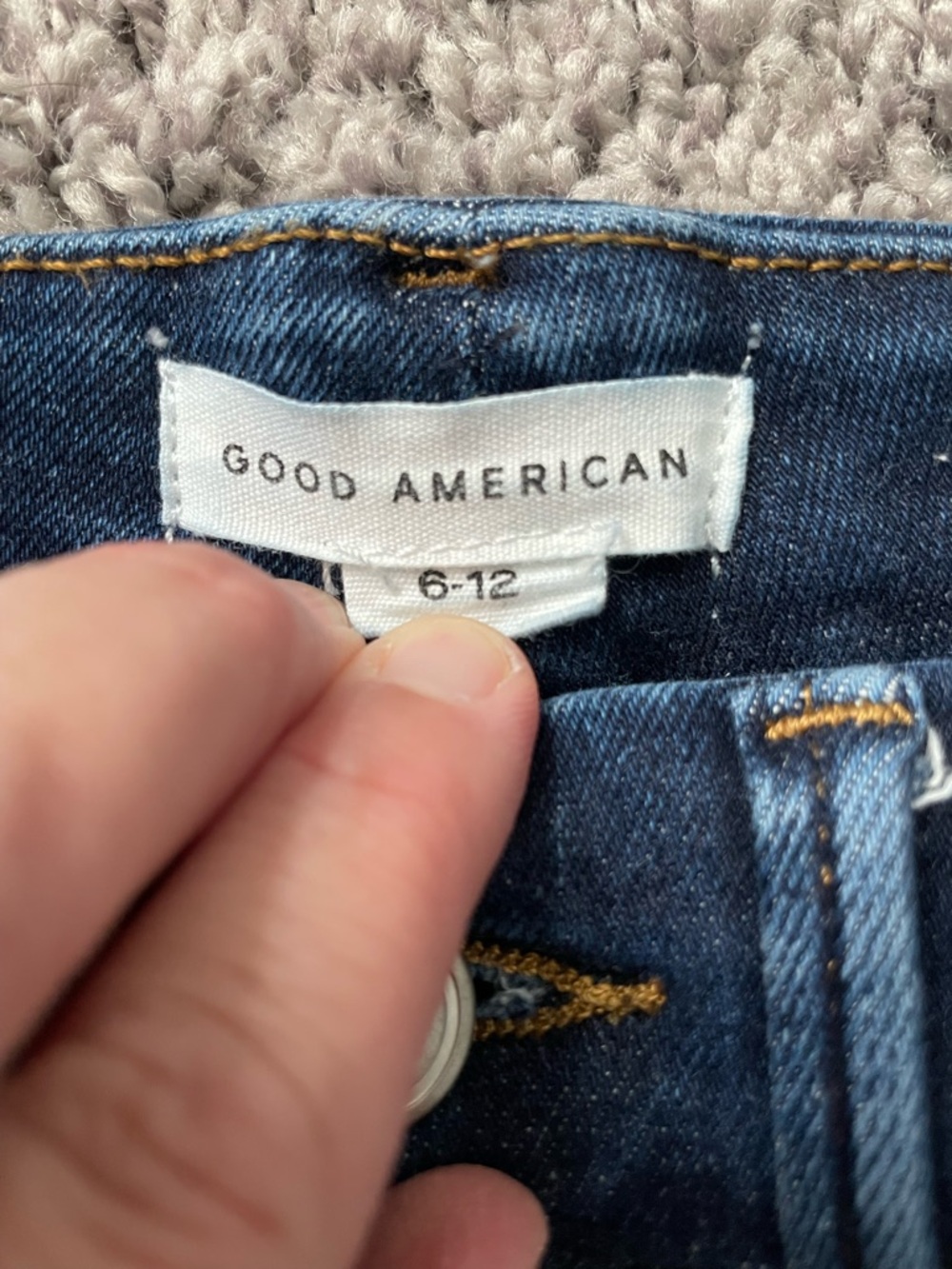Good American Indigo High-Rise Skinny Jeans - Picture 2 of 4